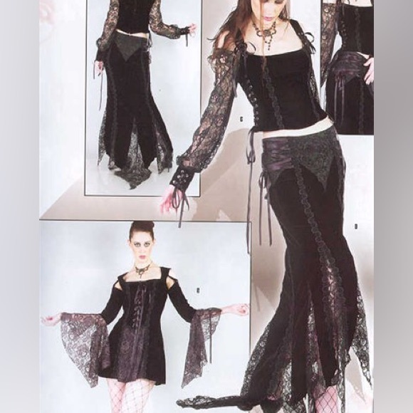 MOVING LAST CHANCE 7/31/2024 Lip Service Goth Steampunk Victorian pant XS - Picture 3 of 6